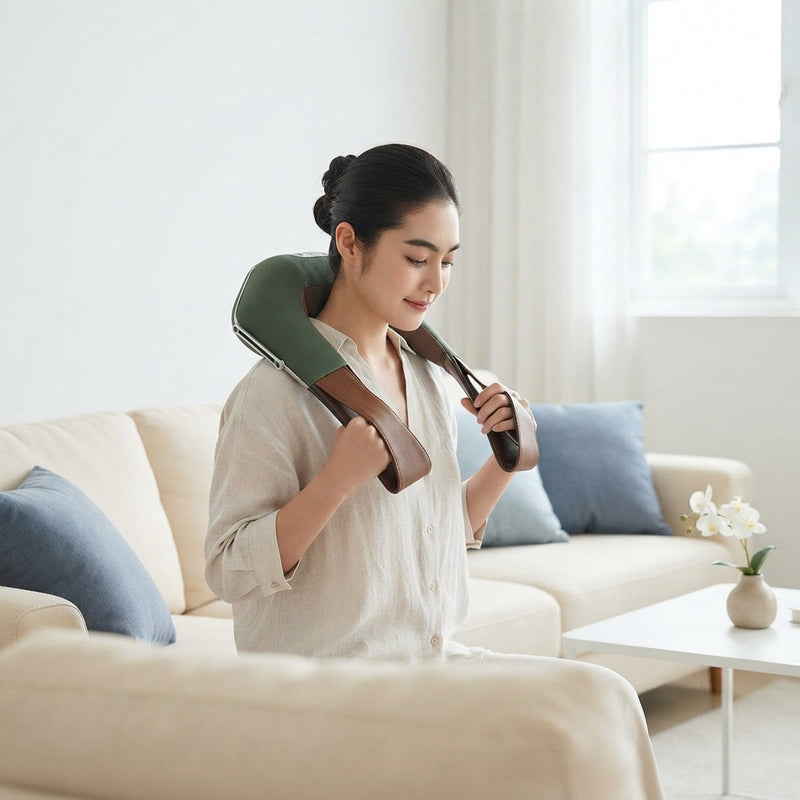 2026 Heated Neck and Shoulder Massager – The REX
